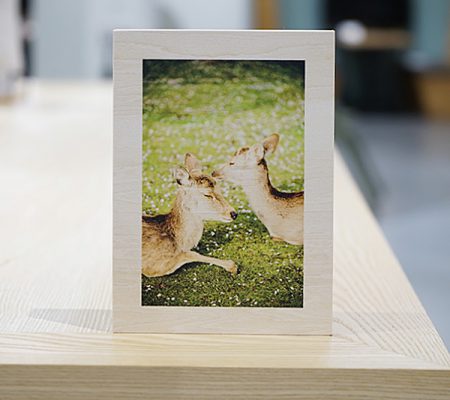 木製パネルへのUVダイレクトプリント