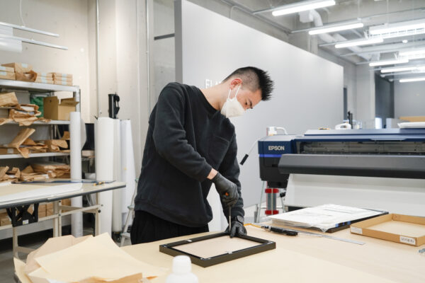 展示への道のり(額装道具編①)