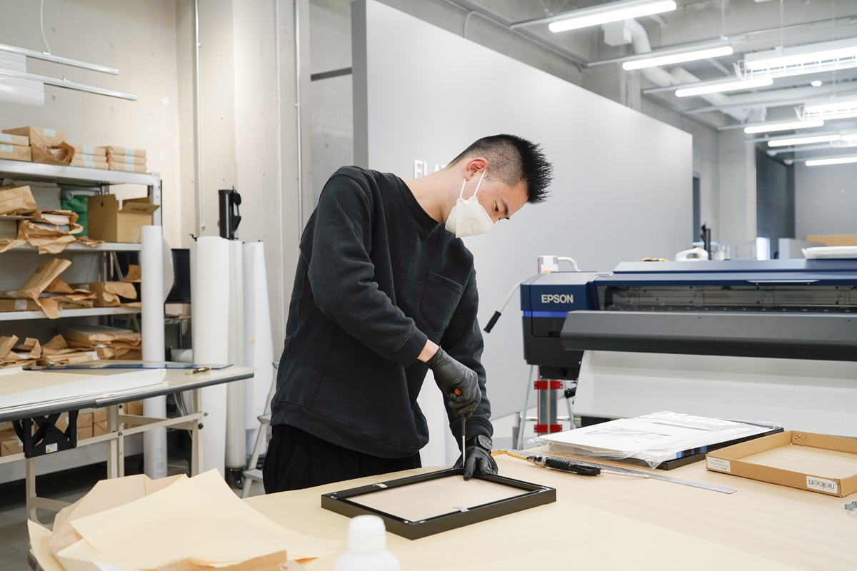 展示への道のり(額装道具編①)